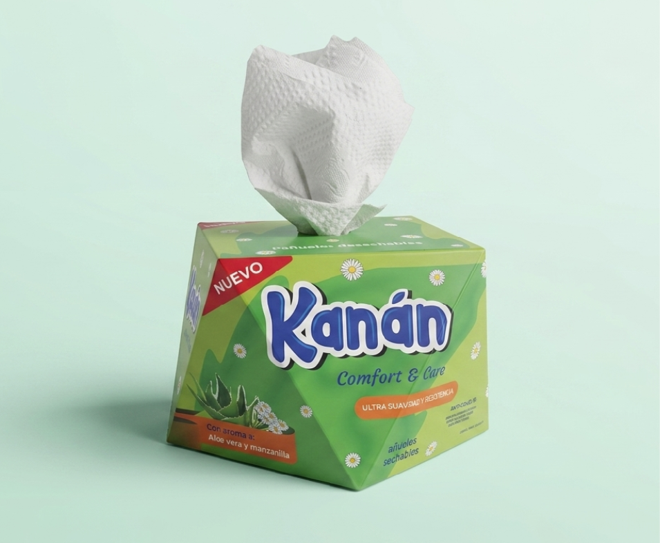 Caja de pañuelos Kanan